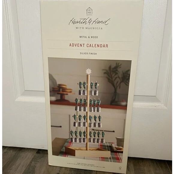 Hearth & Hand by Magnolia Advent Calendar Christmas Count Down– Holiday Decor - Picture 5 of 6